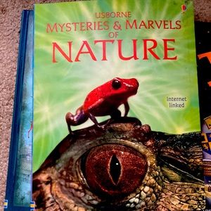 Usborne mysteries and marvels of nature book